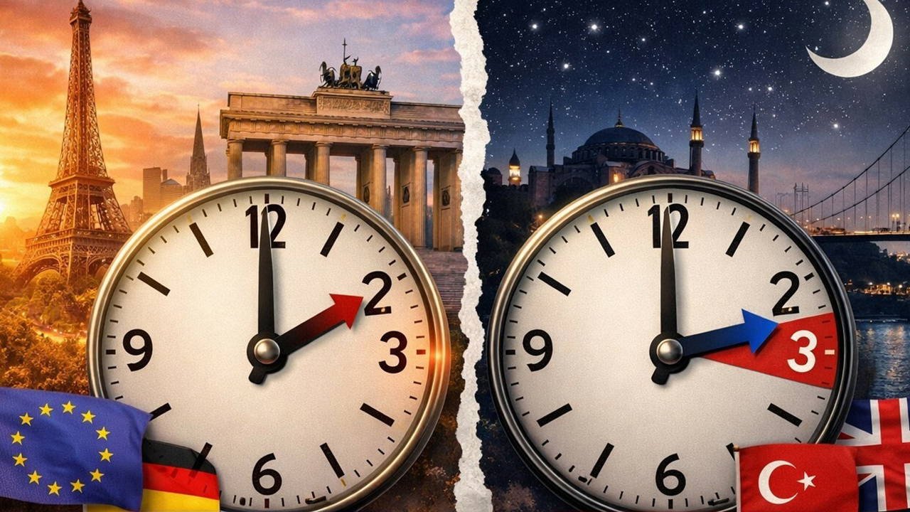 Avrupa Yaz Saati Uygulamasına Geçti: Türkiye ile Saat Farkı Azaldı