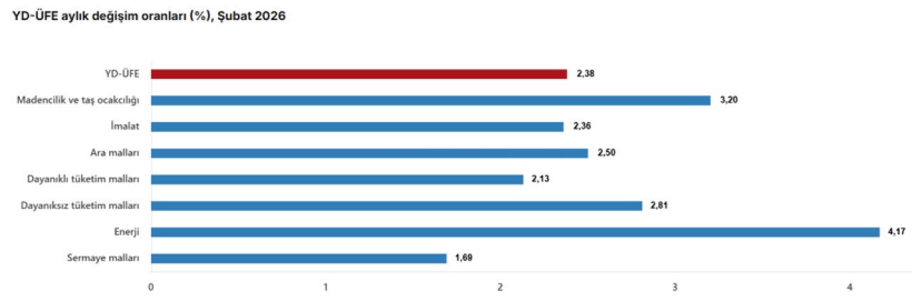 Yurt dışı üretici fiyat endeksi şubat ayında yükselişini sürdürdü - Resim : 4