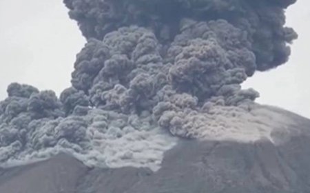 Filipinler'de Kanlaon Yanardağı'nda Şiddetli Patlama: Kül Bulutu 2 Bin Metreye Ulaştı