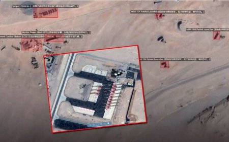 Çinli şirketten uydu görüntüsü: ABD’nin İsrail’deki F-22 uçakları ifşa edildi